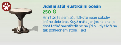 Jídelní stoly