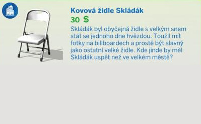 Jídelní židle