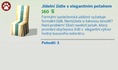 Jídelní židle