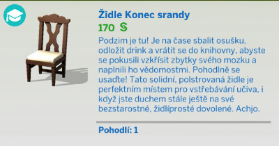 Jídelní židle