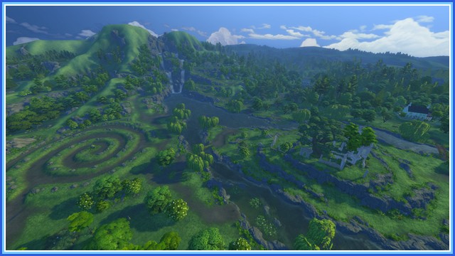 Ostružníkový les Obrázek